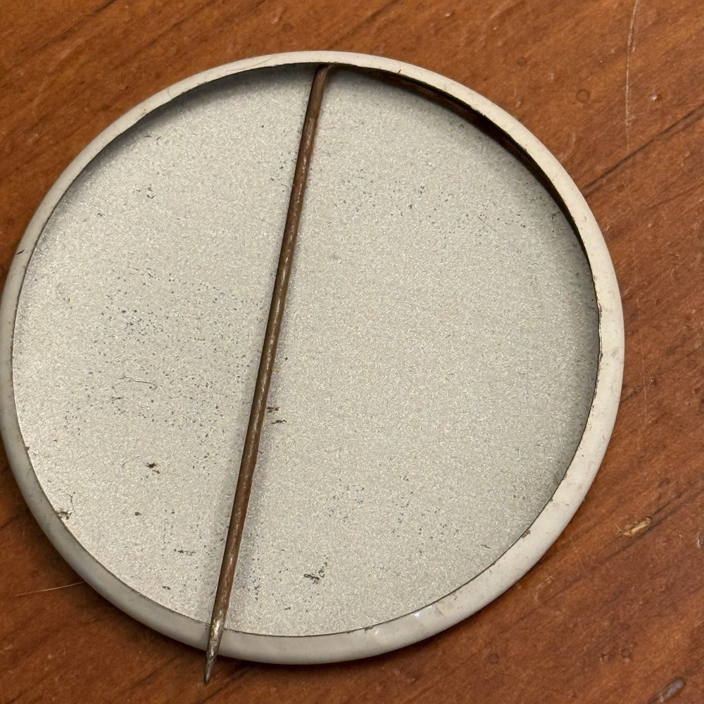 Have A Pip Of A Day! Postal Instant Press VTG Pinback Button Pin Round Circle - Picture 3 of 3